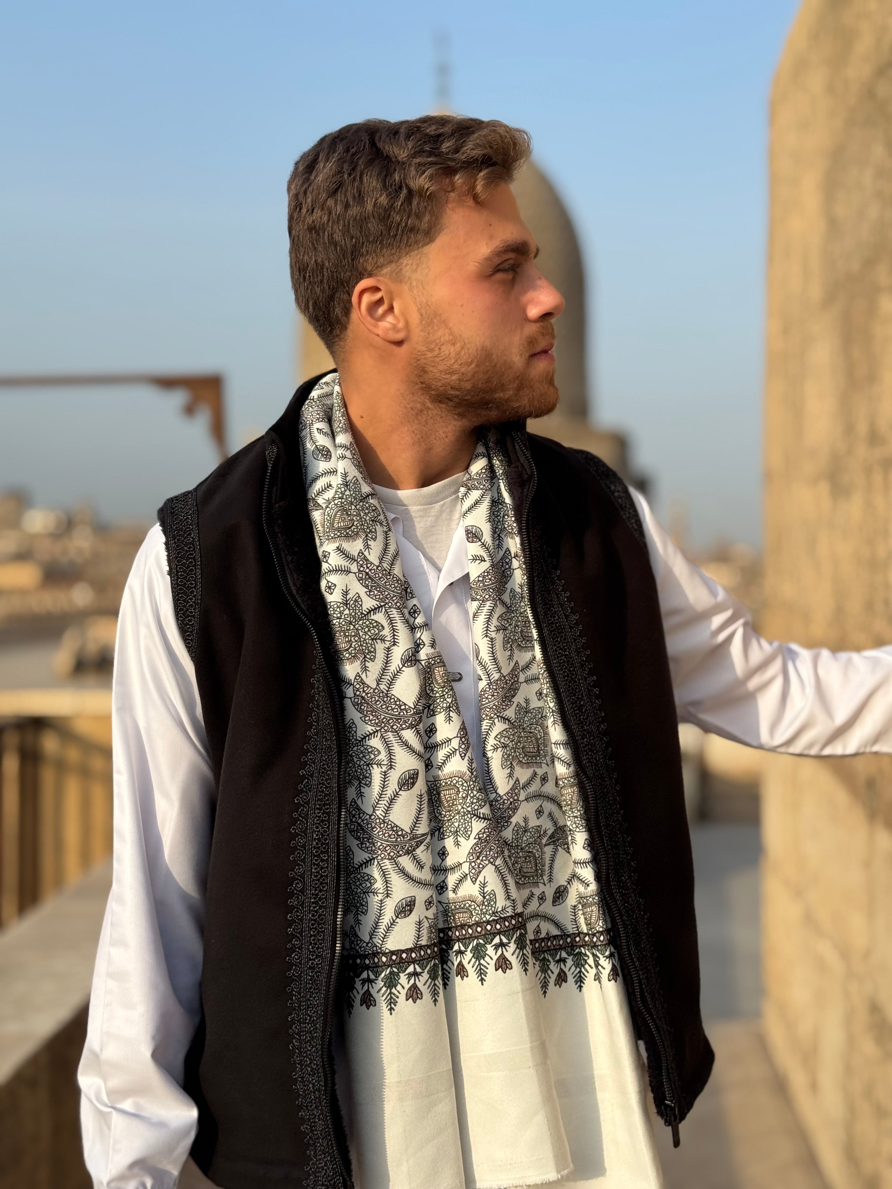 Midnight black Gilet (waistcoat)