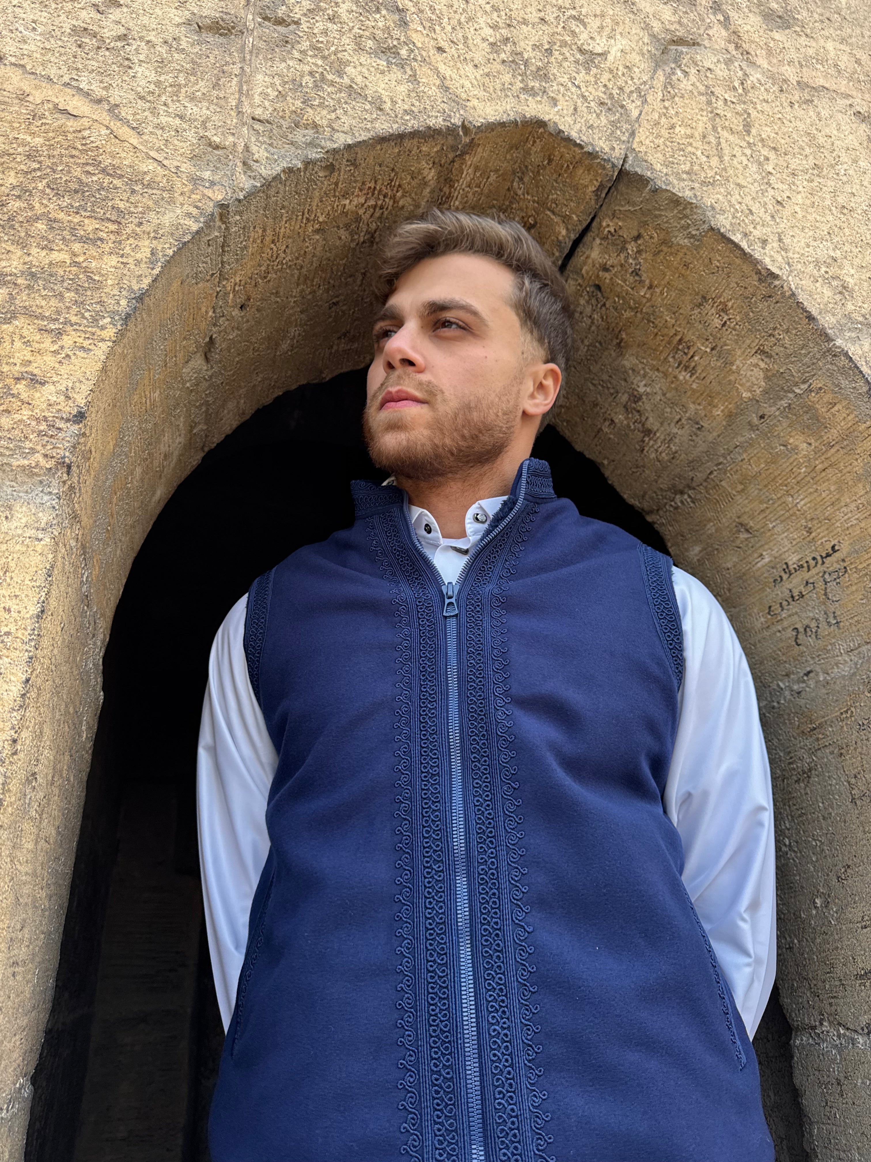 Royal Blue gilet (waistcoat)