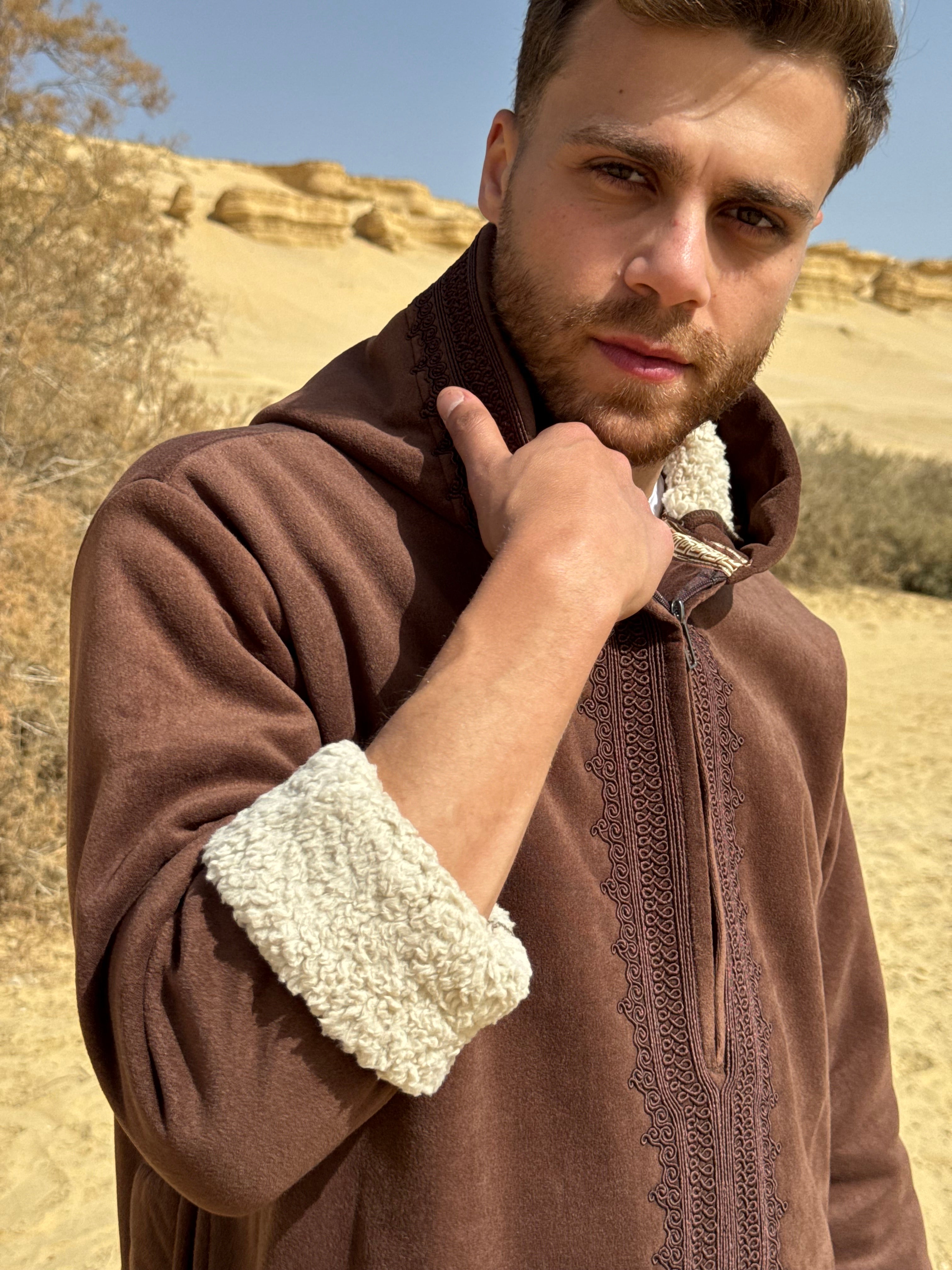 Rich chocolate brown