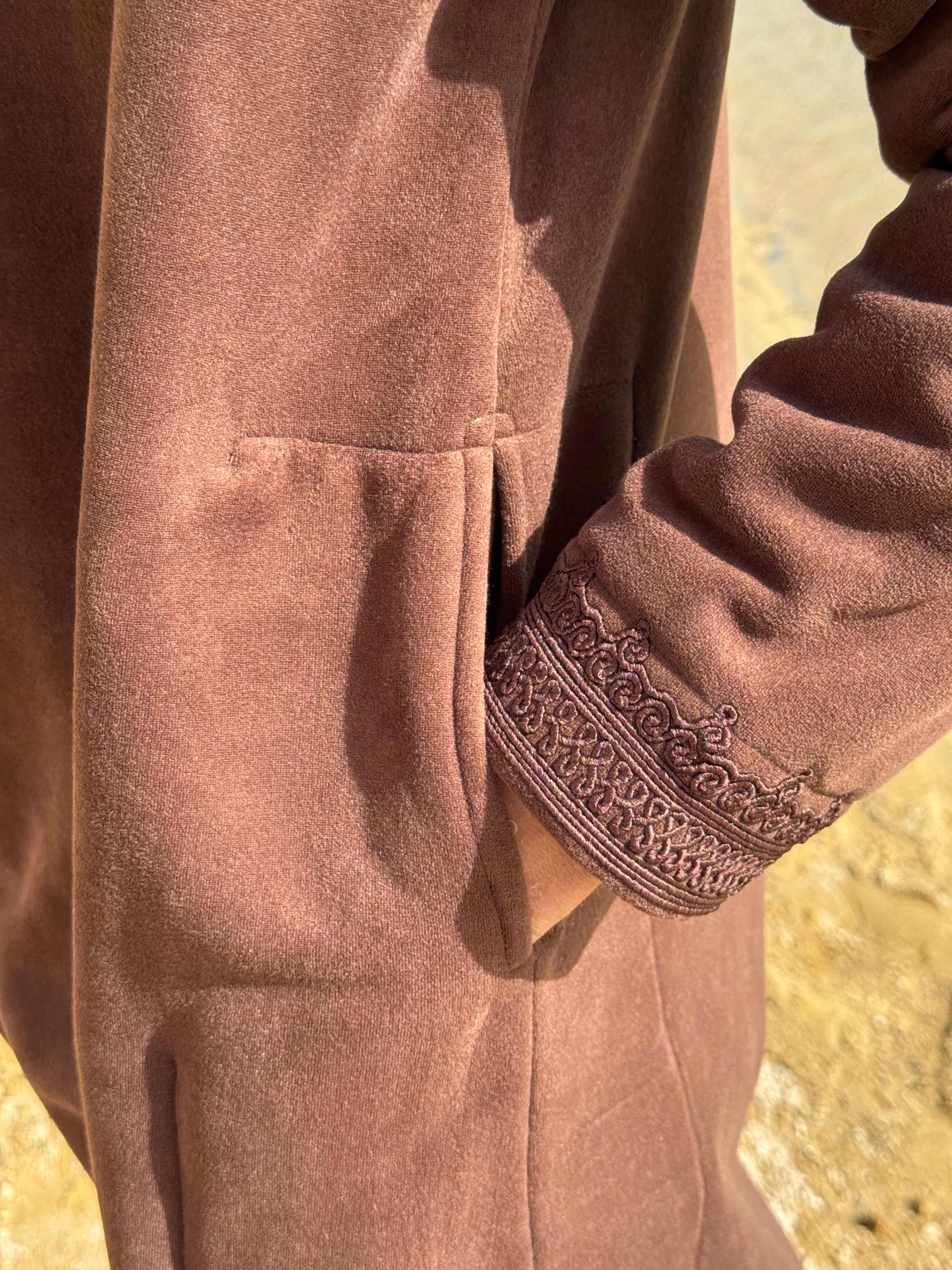 Rich chocolate brown