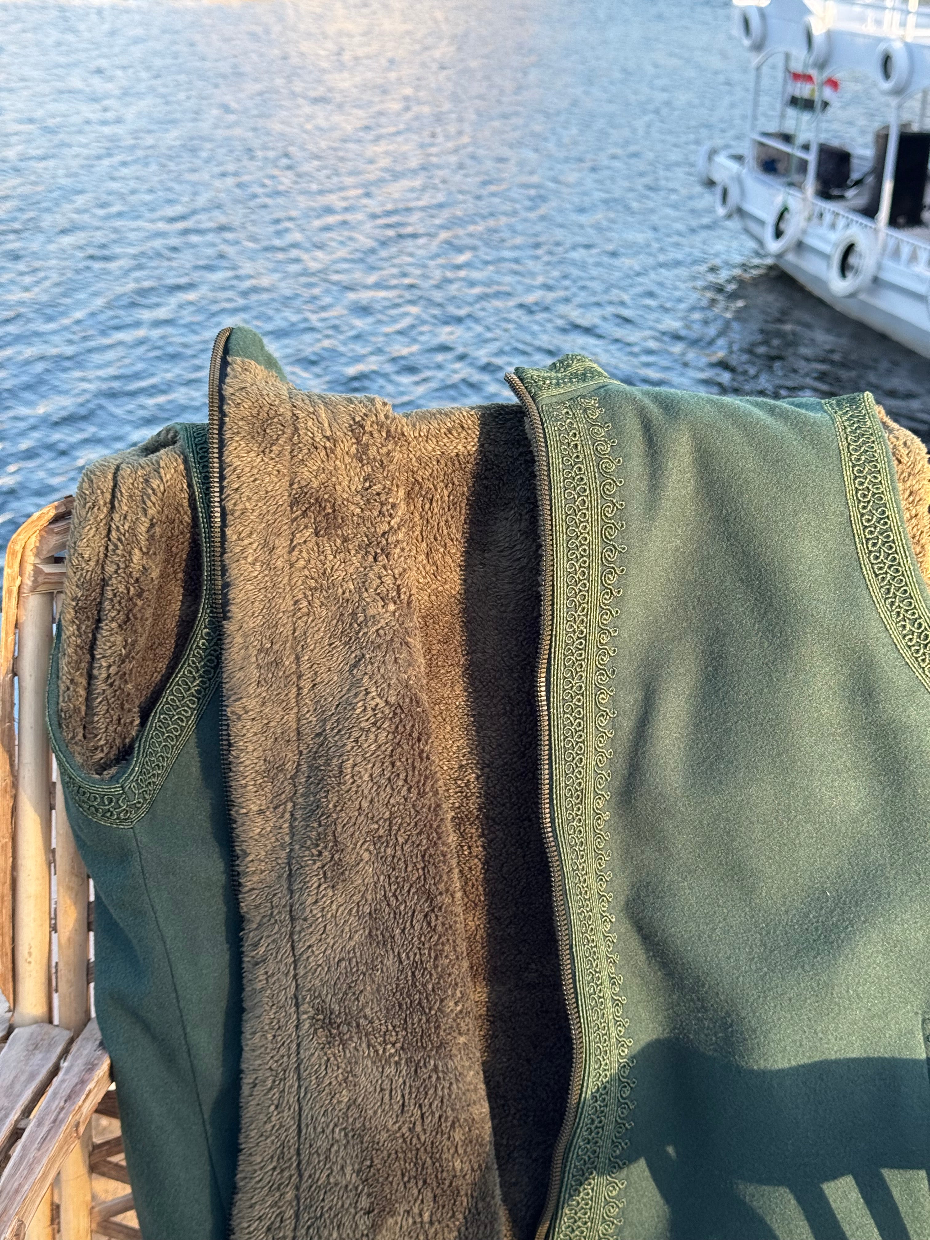 Forest green Gillet (waistcoat)