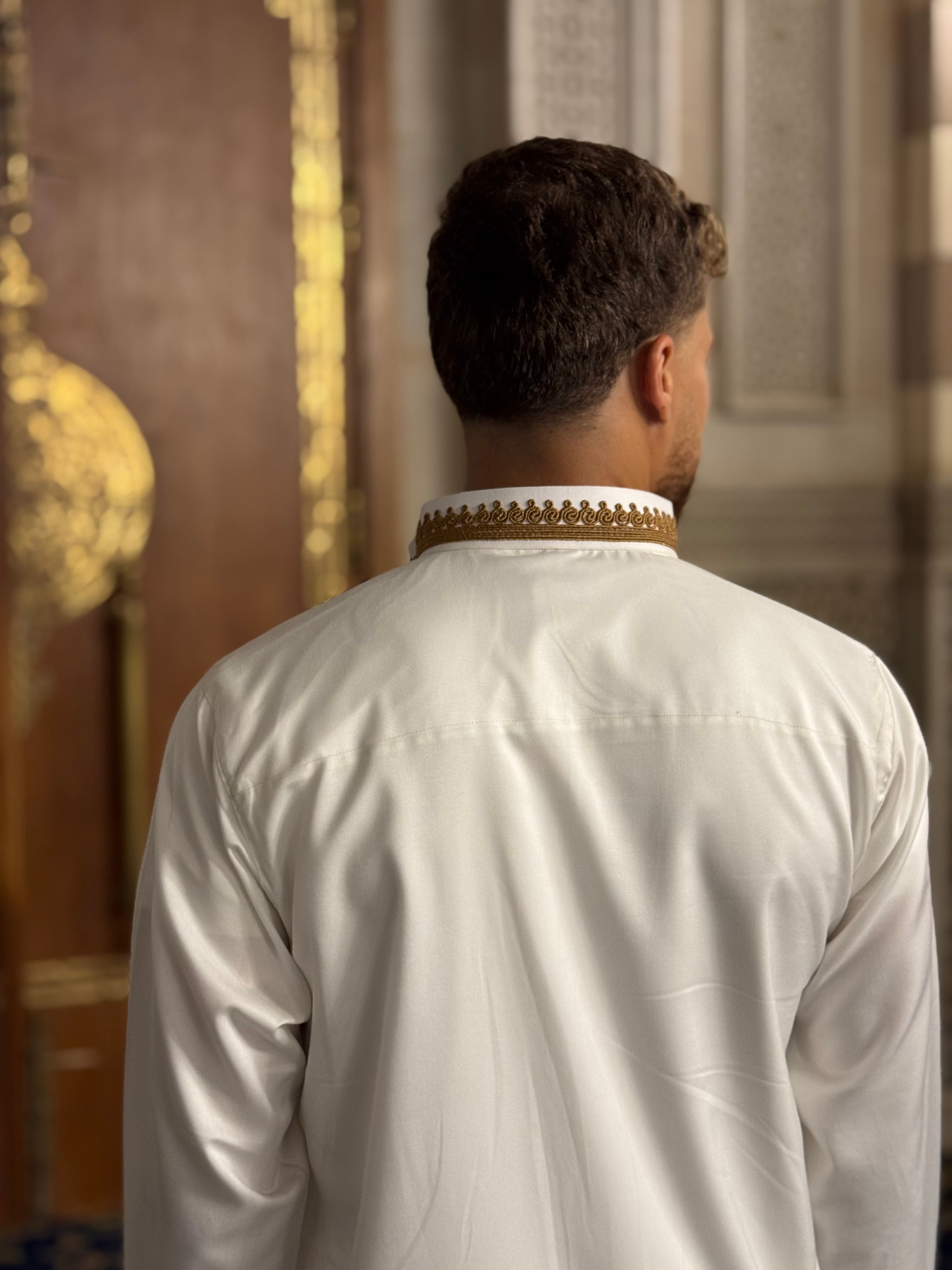 Royal White & Gold