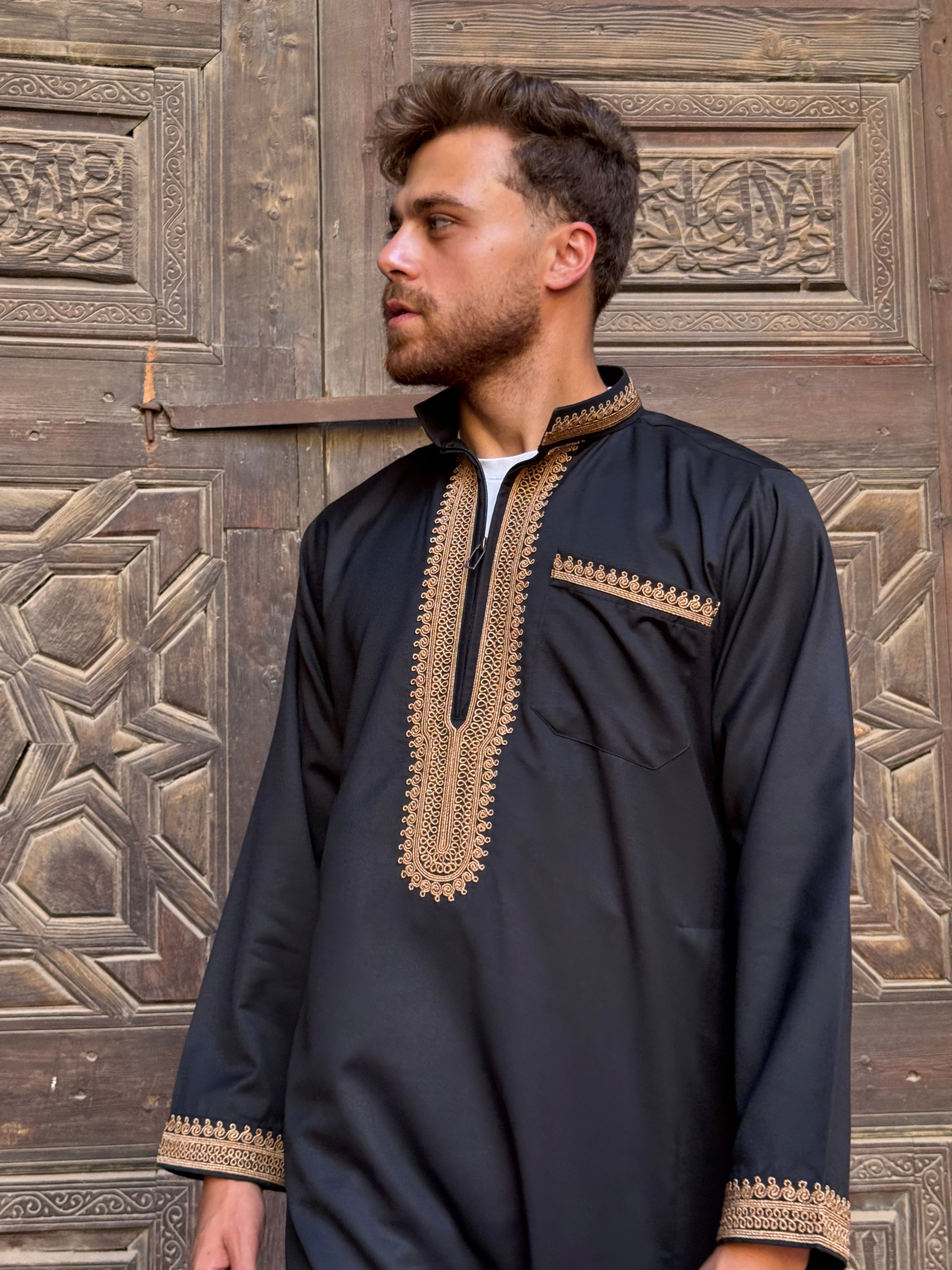Royal Black & Gold