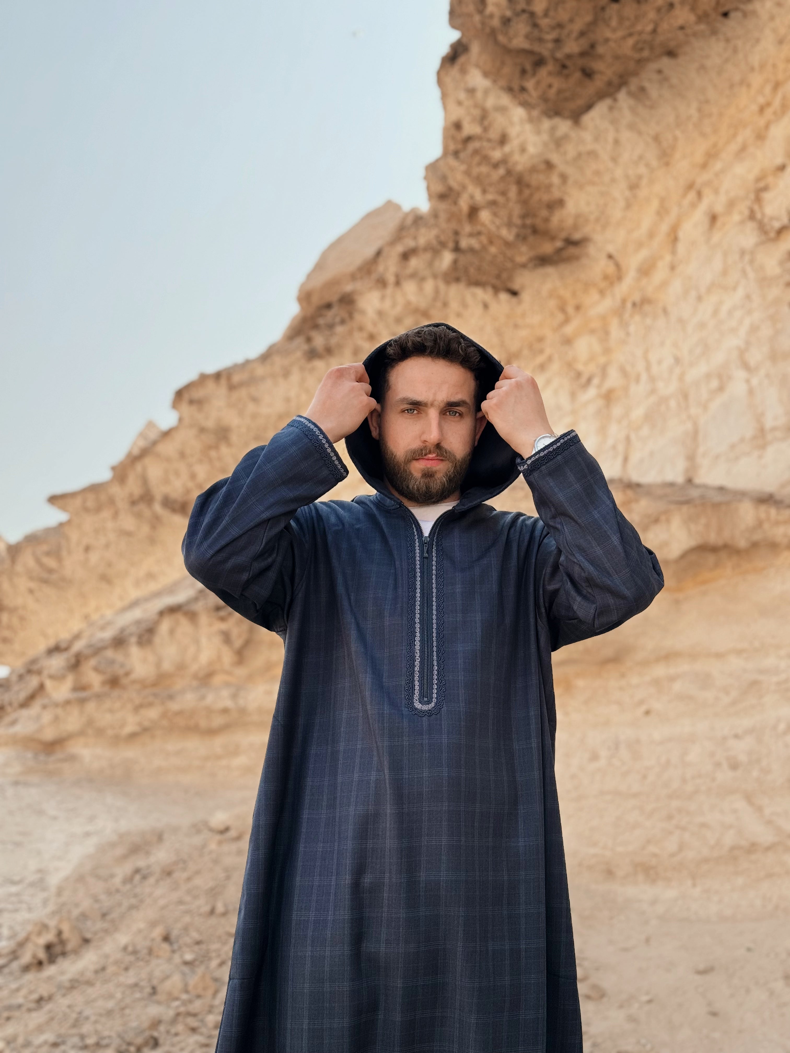 Twilight blue thobe