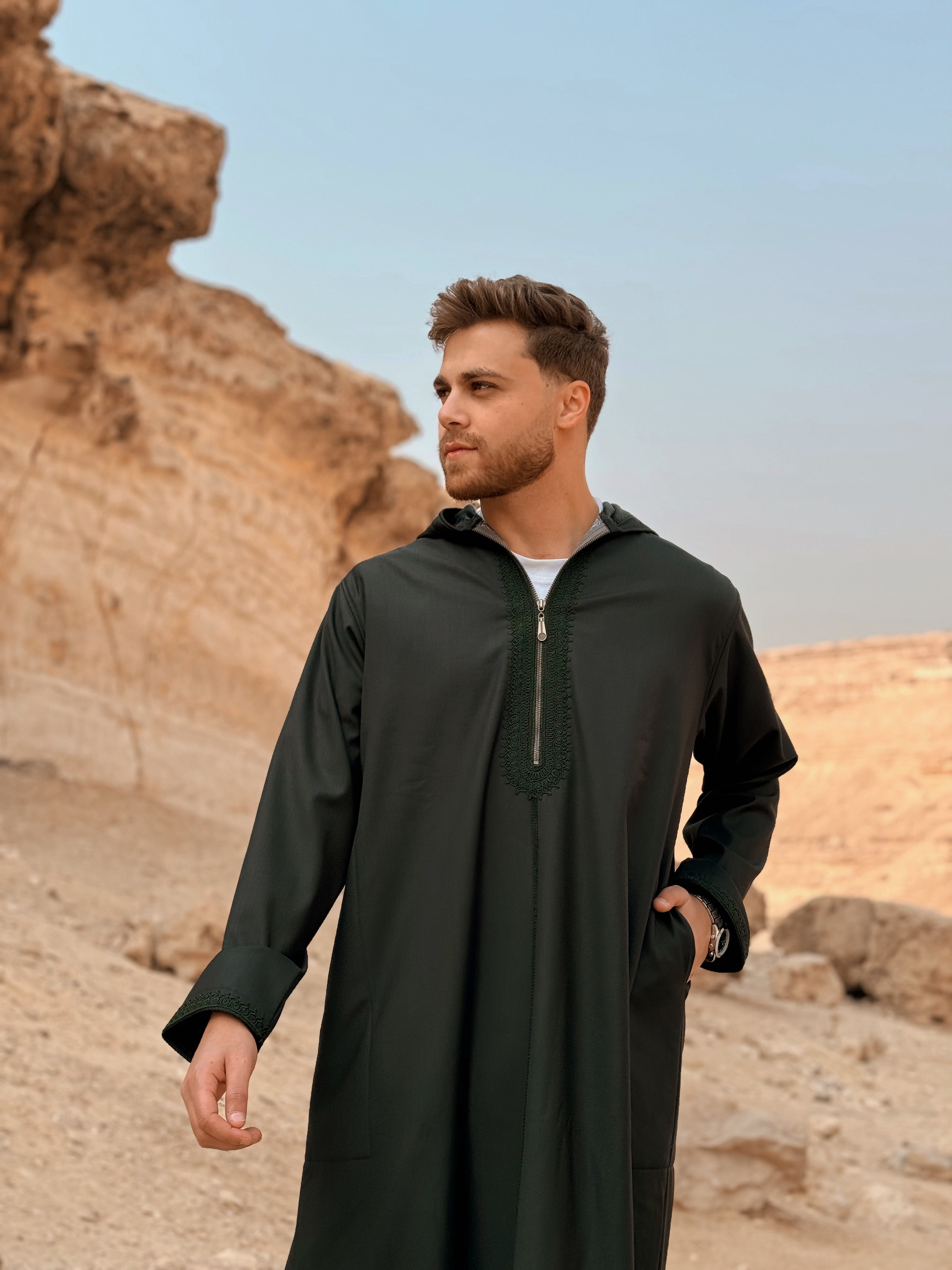 Green Emerald thobe