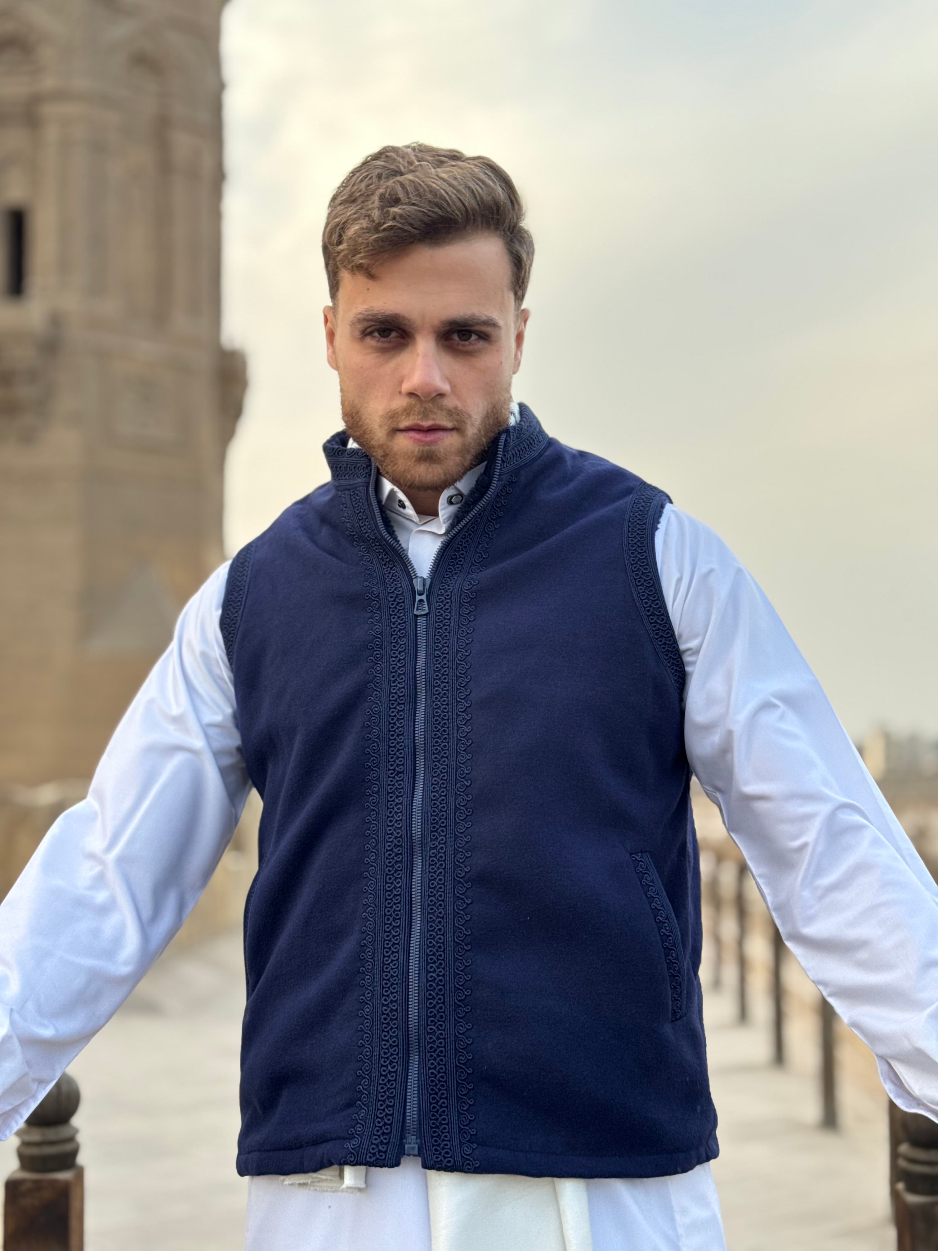 Royal Blue gilet (waistcoat)