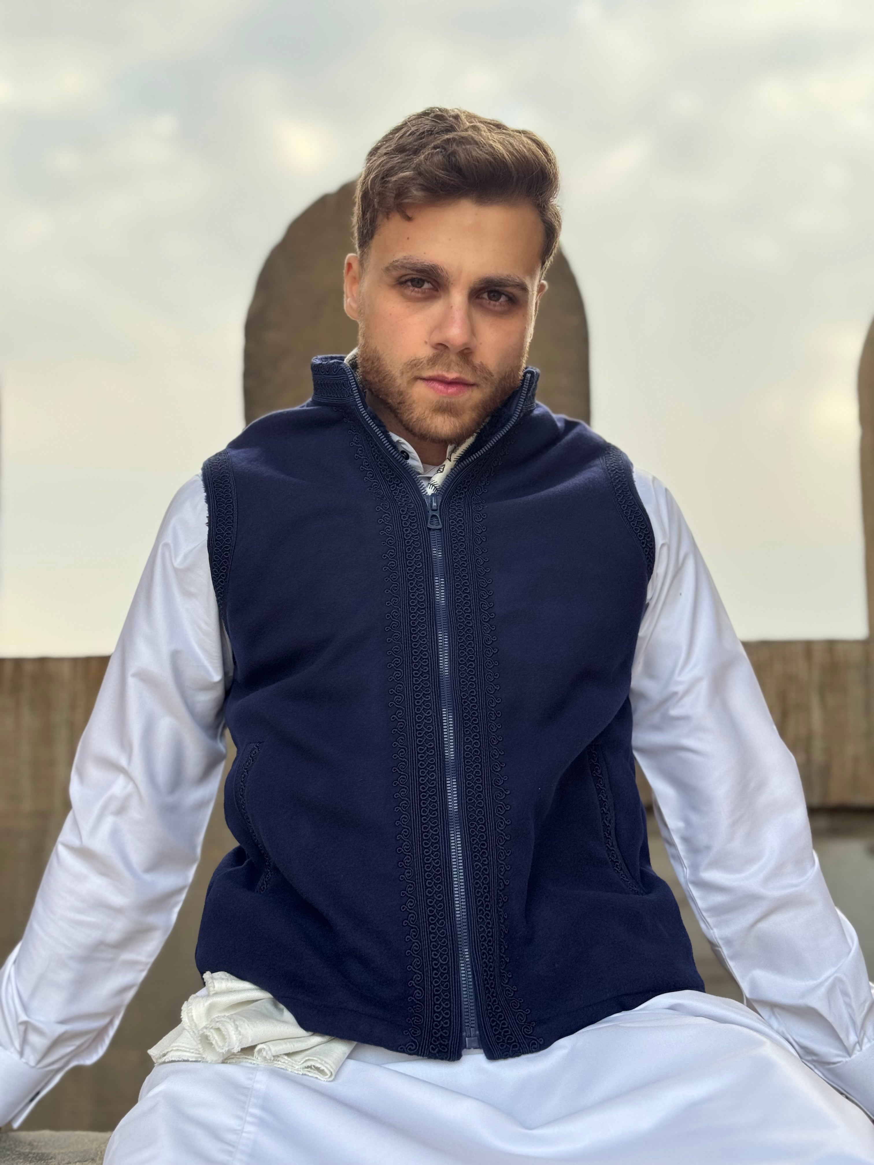 Royal Blue gilet (waistcoat)