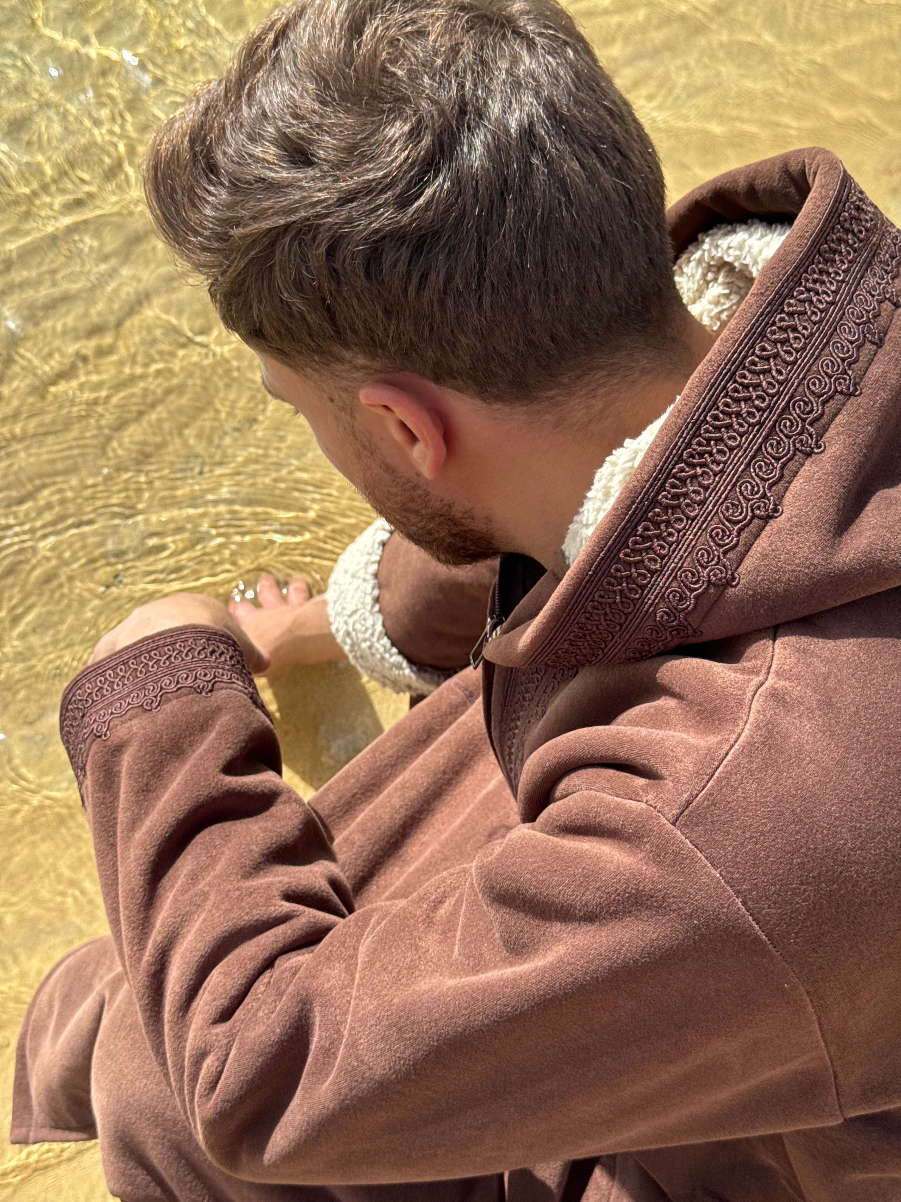 Rich chocolate brown