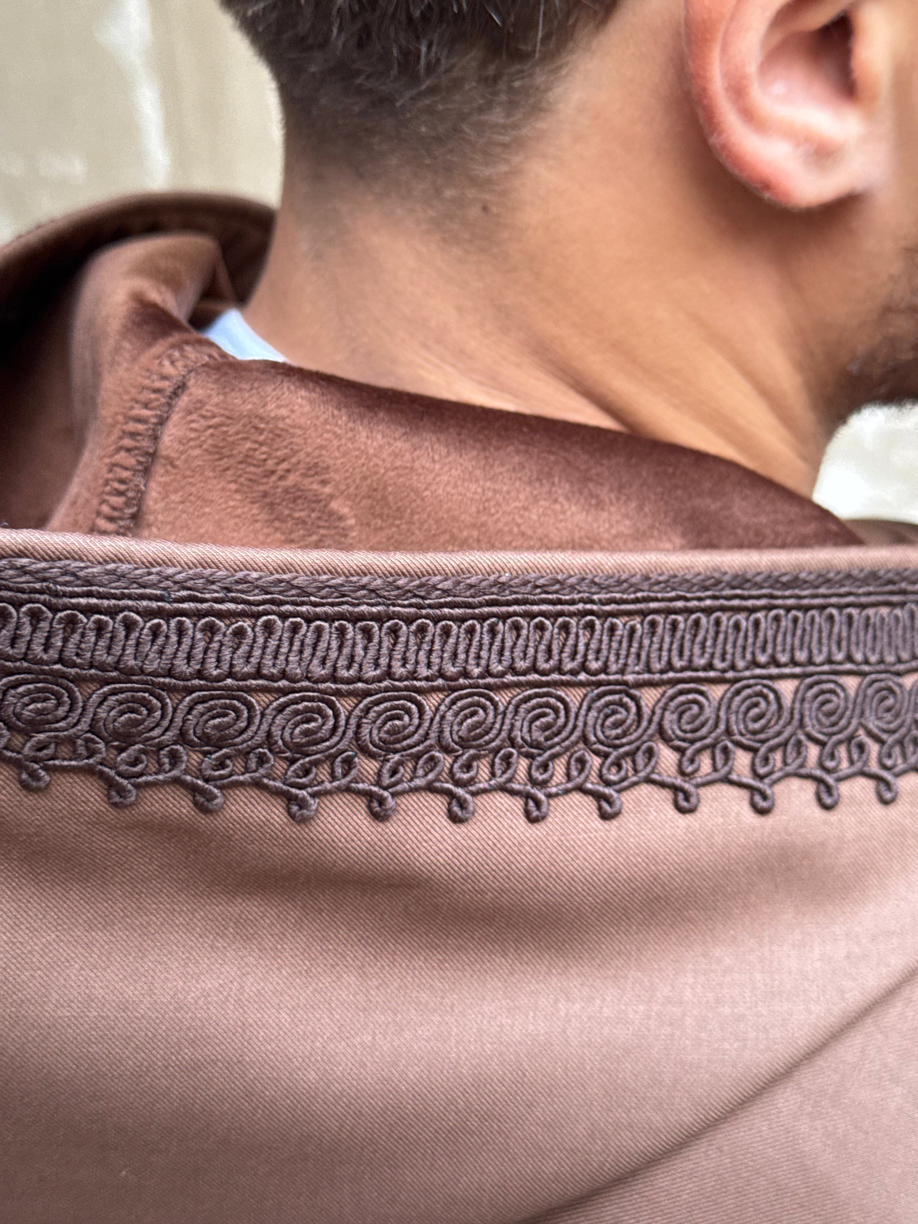 Rich chocolate brown