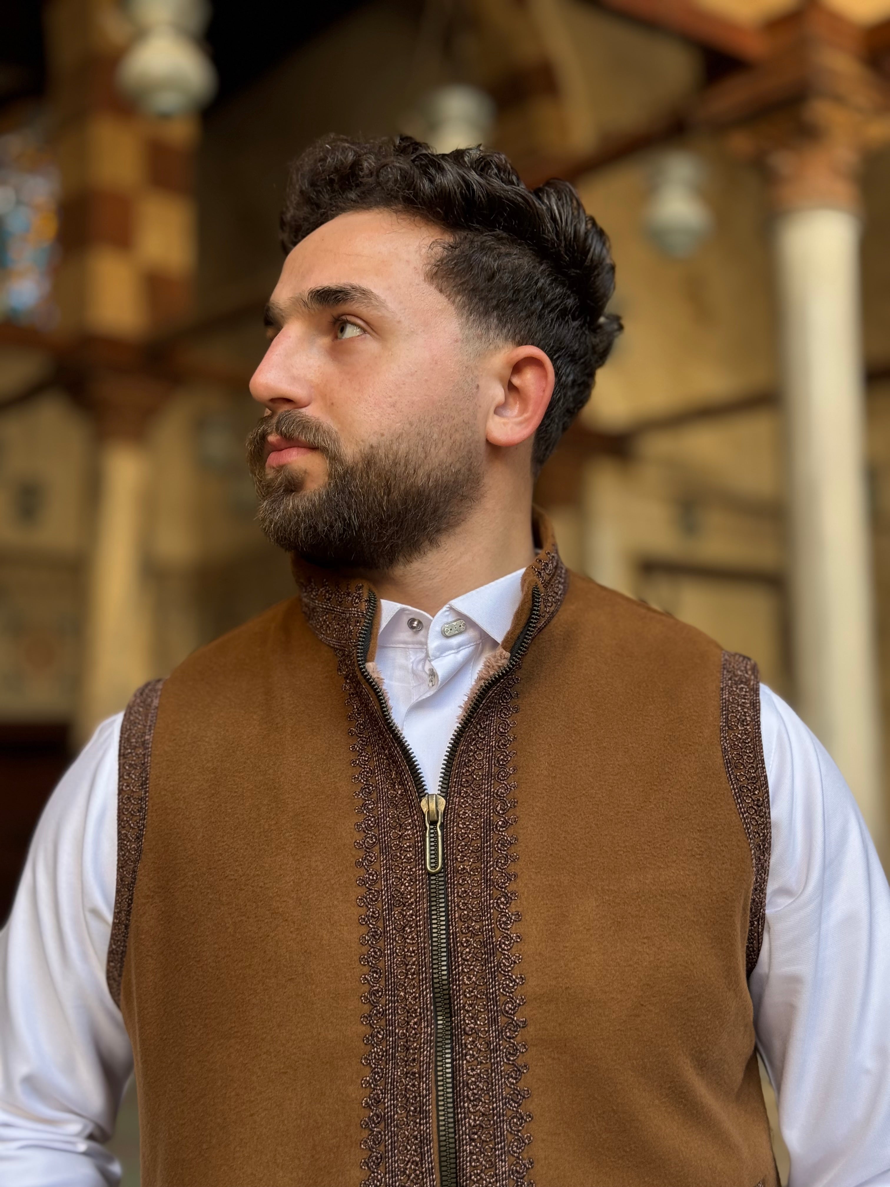Rich Brown gilet (waistcoat)